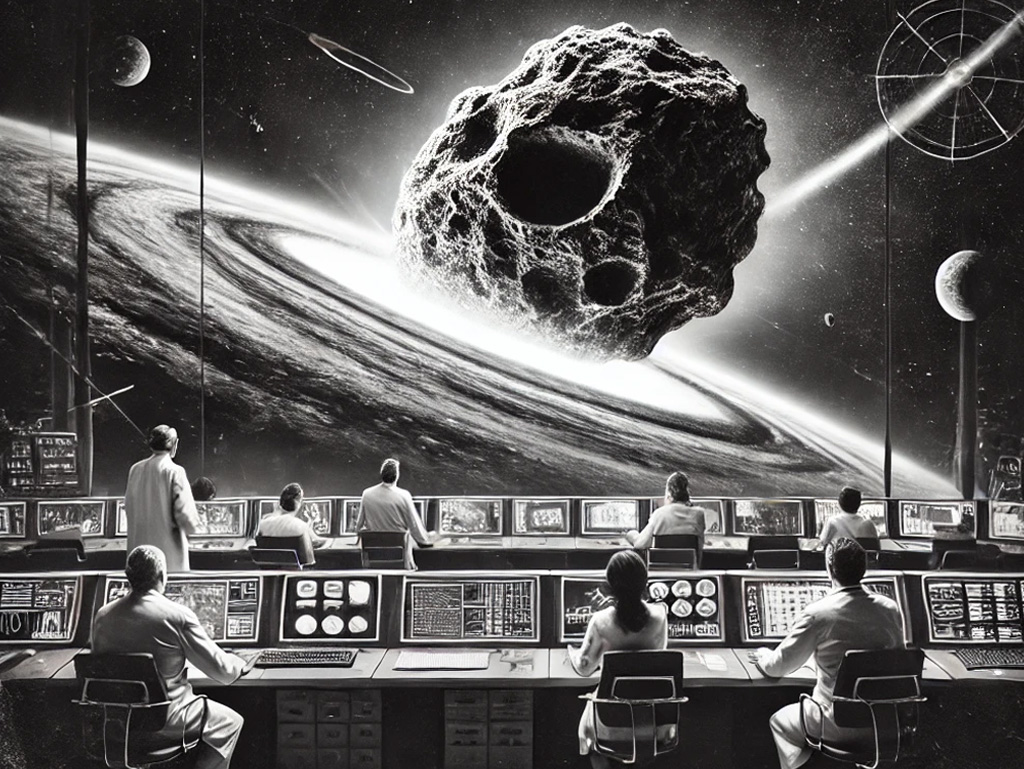 Asteroit Dünya'dan Kaçtı